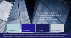 Desktop Screenshot of kwantum.gda.pl